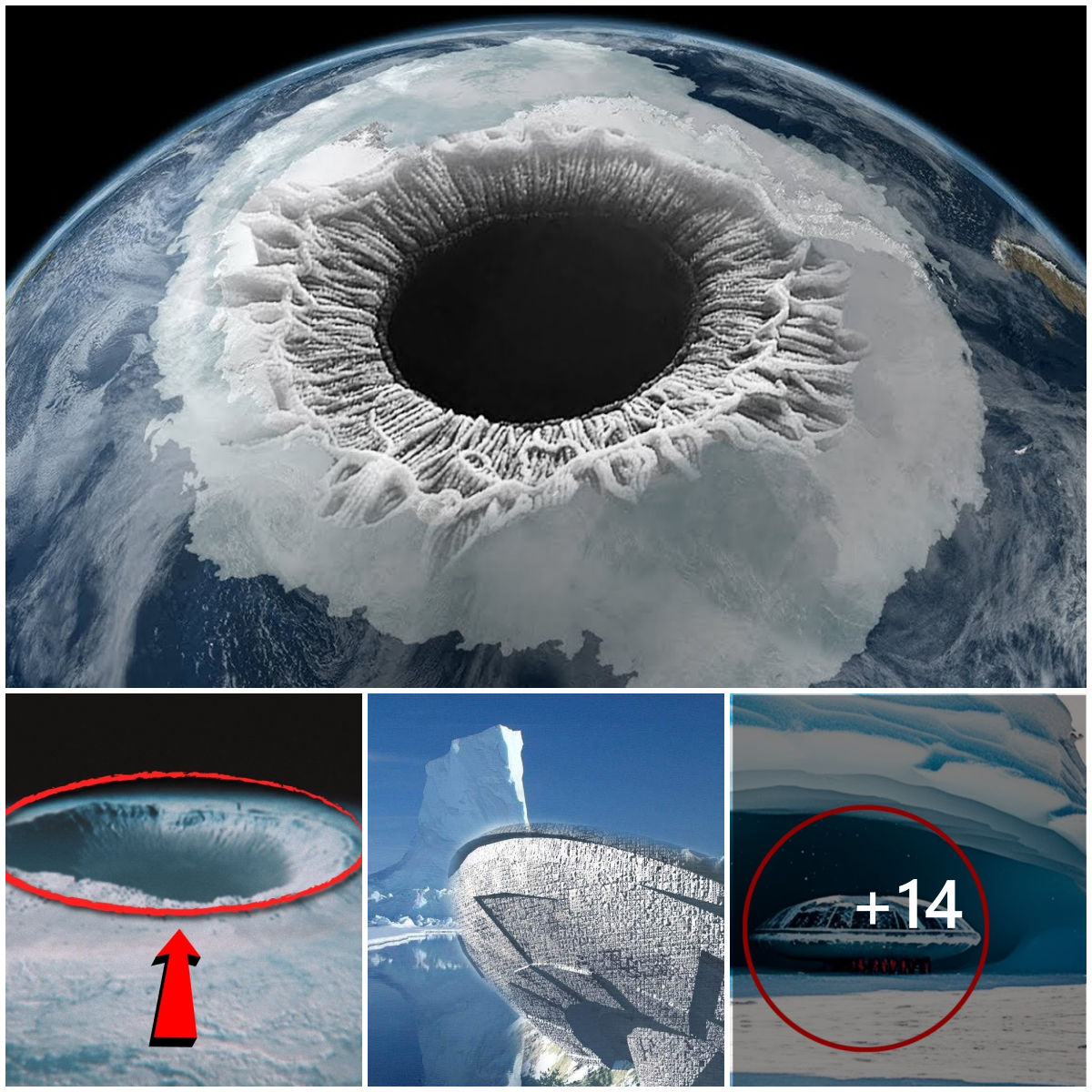 “NASA Unearths Enigmatic UFO-Like Object Concealed in Antarctic Ice for Millennia”